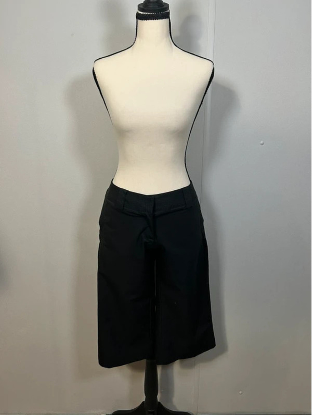 adidas ClimaLite Golf Bermuda Shorts Black Size 6 Women’s Athletic 3 Stripe